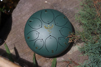 Life Force 8" Steel Tongue Drum - F Key - Vital Energy, Chi, Prana, Health, Shamanic Drum, Ethereal Drum Vibration, Tank Drum