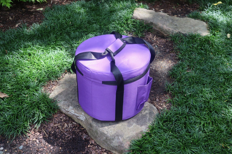 Pink Aura - Premium Clear 7" Crystal Singing Bowl and Tuning Fork , 432 Hz F-Note w/ Bag Bundle, 99% Quartz Crystal Bowl, Mallet, Case