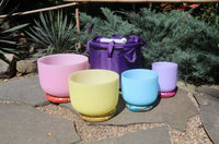 Myriad Melodies' Iridescent Light Partial Set Perfect Pitch 432 Hz - 3pc or 4pc - 1 Case, 1 Mallet, 1 Suede Striker,