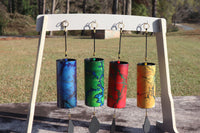 Melody Chimes 4pc Color Set - Played By The Wind All Elements Included Earth, Air, Water, Fire - Windbell, Sound Vibration