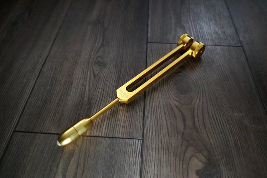 93.96hz Schumann with Attenuator Extender - Custom 10mm Crystal Attenuator Handle - Hematite, Black Onyx, Rose Quartz