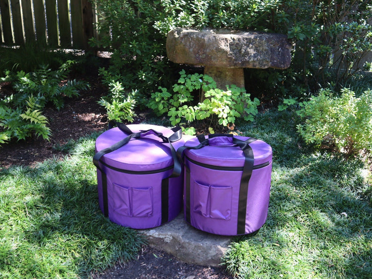 Myriad Melodies' Perfect Pitch (5 Cents) 432 Hz 8-14 Classic Rainbow Set - 10 Chakra Tuning Forks - 10 Crystal Attenuators - Cases