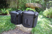 Myriad Melodies' Perfect Pitch (5 Cents) 432 Hz 6-12 Gravity Bowl Set - 2 Black Cases, Cushions, O-Rings, 2 Mallets 2 Strikers