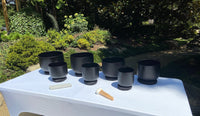 Myriad Melodies' Perfect Pitch (5 Cents) Gravity Bowl Set Perfect Pitch 432 Hz - 3pc or 4pc - 1 Case, 1 Mallet, 1 Suede Striker