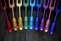 Myriad Melodies' Professionally Tuned .25 9pc Solfeggio - Weighted Set Of All 9 Solfeggio Frequencies Best Tuning Forks For - Biofield