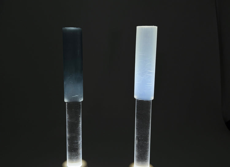 Pastel Acrylic Striker - Lights up for Sound Baths and Performances - Select a Color to Match Your Singing Bowl!