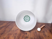Myriad Melodies' 432Hz 9" Heart Chakra F Note - Chakra Printed Engram - Crystal Vibration, Biofield, Sound Vibration