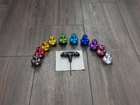 10pc Set - Weighted Boot Premium Full 10pc Set - Ultra Smooth, Rounded Contours, Stimulate Meridian Lines and Chakra Centers, Massage