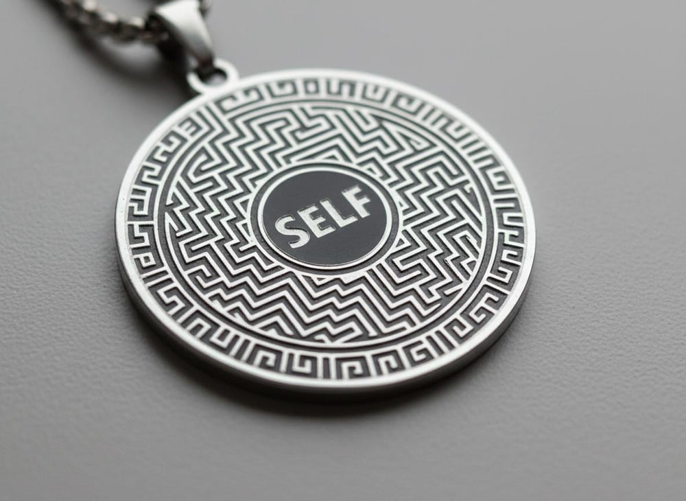Finding Your Self Mystical Beauty Charm Necklace: Unique Gift For Him or Her, Spiritual Symbols