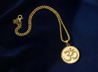 OM Symbol Mystical Beauty Charm Necklace: Unique Gift For Him or Her, Spiritual Symbols