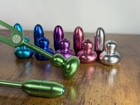 20pc Set - Crystal Handle Extender and Weighted Boot Bundle - Ultra Smooth, Stimulate Meridian Lines and Chakra Centers, Massage