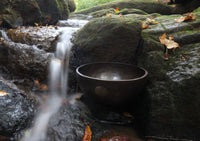 432Hz 10" Himalayan Thick Style Singing Bowl - Premium Quality Sound - Om Mani Padme Hum Inscribed - Sound Bowl, Cushion, Mallets, Striker