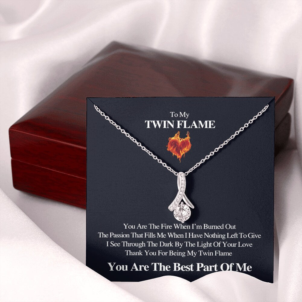 Twin Flame - Gift For Her, Gift For Him, Romance, Anniversary, Gift