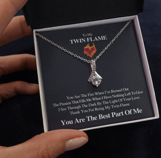 Twin Flame - Gift For Her, Gift For Him, Romance, Anniversary, Gift