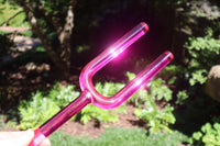 8pc Crystal Tuning Fork Set - 20mm - Notes CDEFGABC5, Crystal Healing, Biofield Therapy, Sound Healing