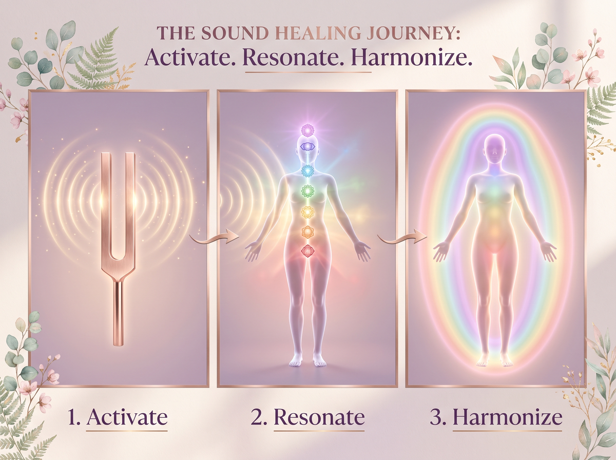 How sound healing works — the 3 step process