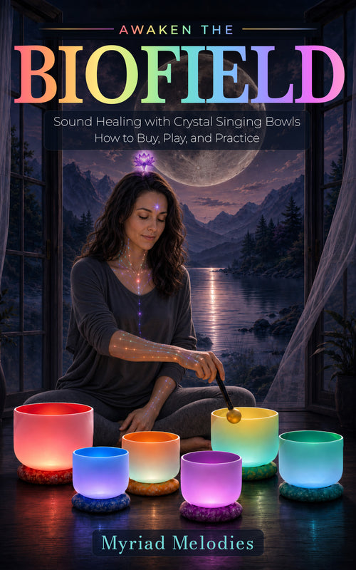 Awaken the Biofield: Sound Healing with Crystal Singing Bowls: How to Buy, Play, and Practice