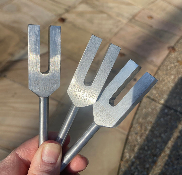 Myriad Melodies' Professionally Tuned .25 Angel Tuners set of 3 - Jacob's Ladder, Pillar of Light, Stairway to Heaven