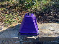 8" Pink Quartz Crystal Singing Pyramid Sound Vibration Musical Instrument With Crystal Striker And Padded Carry Case