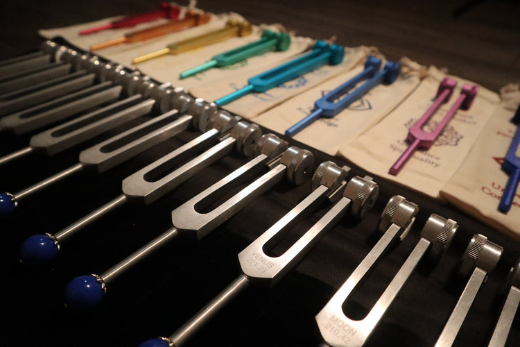 20pc Solfeggio and Planetary Tuning Fork Bundle - Professionally Tuned .25 - Astrology, Solfeggio, Sound Vibration, Bio-field