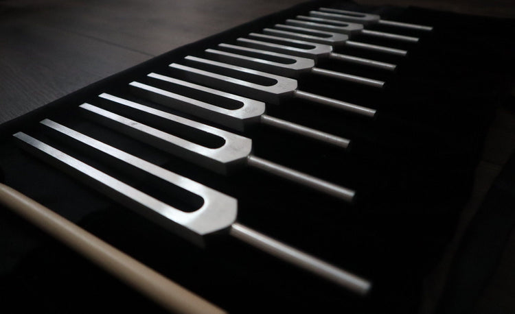 9pc Unweighted Set Of All 9 Solfeggio Frequencies - Silver, Bio-field, Sound Vibration