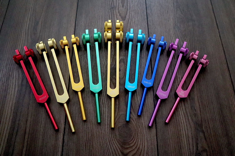 Individual Chakra Tuning Forks