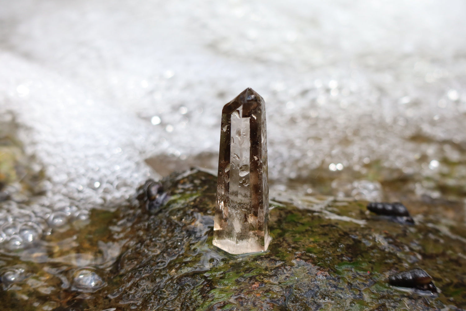 Clear Quartz, Smokey Quartz, Amethyst - Vibration Crystals, Gemstone Points, Crystal Vibration