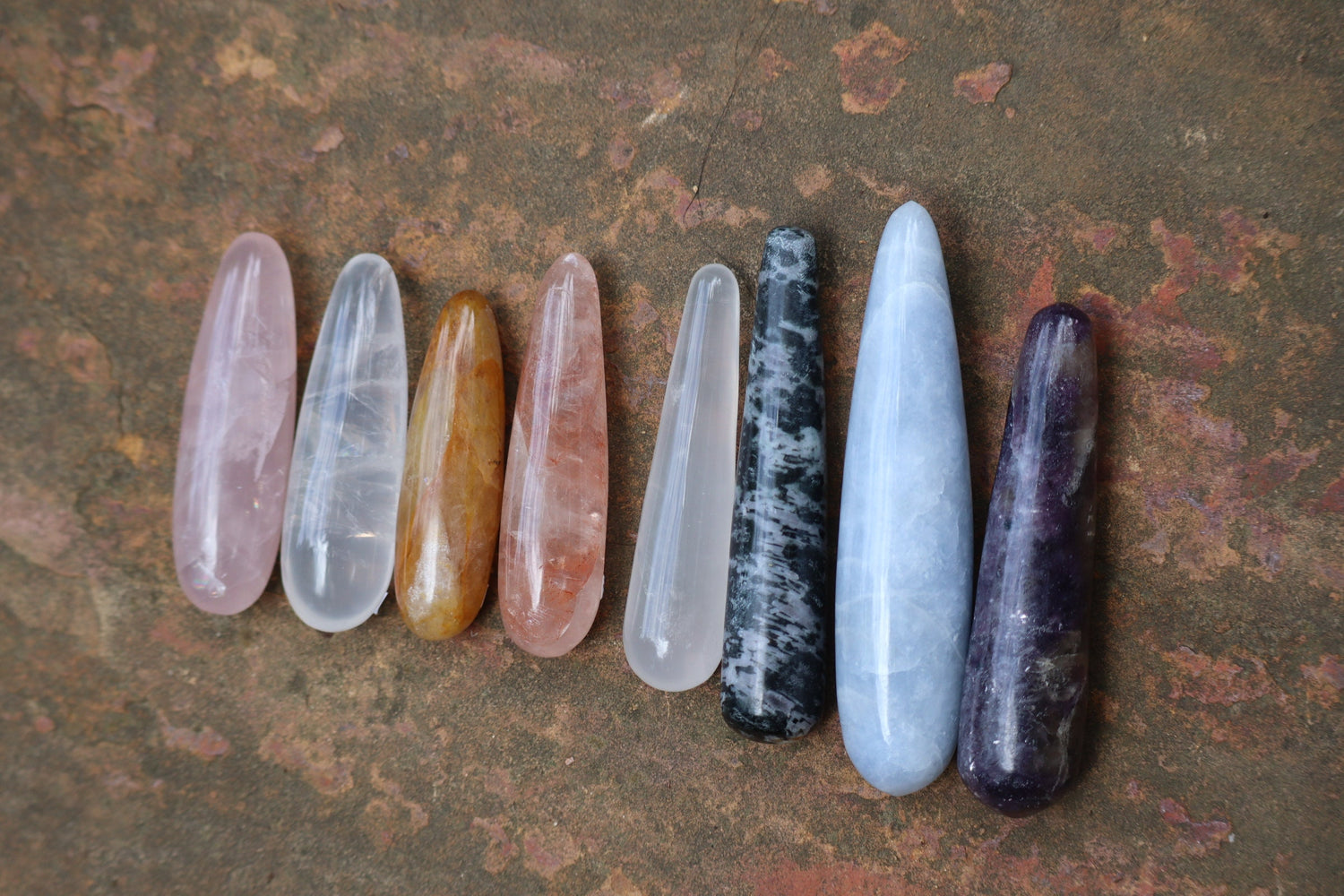 Crystal Massage Wands - Massage, Gemstones, Crystal Vibration