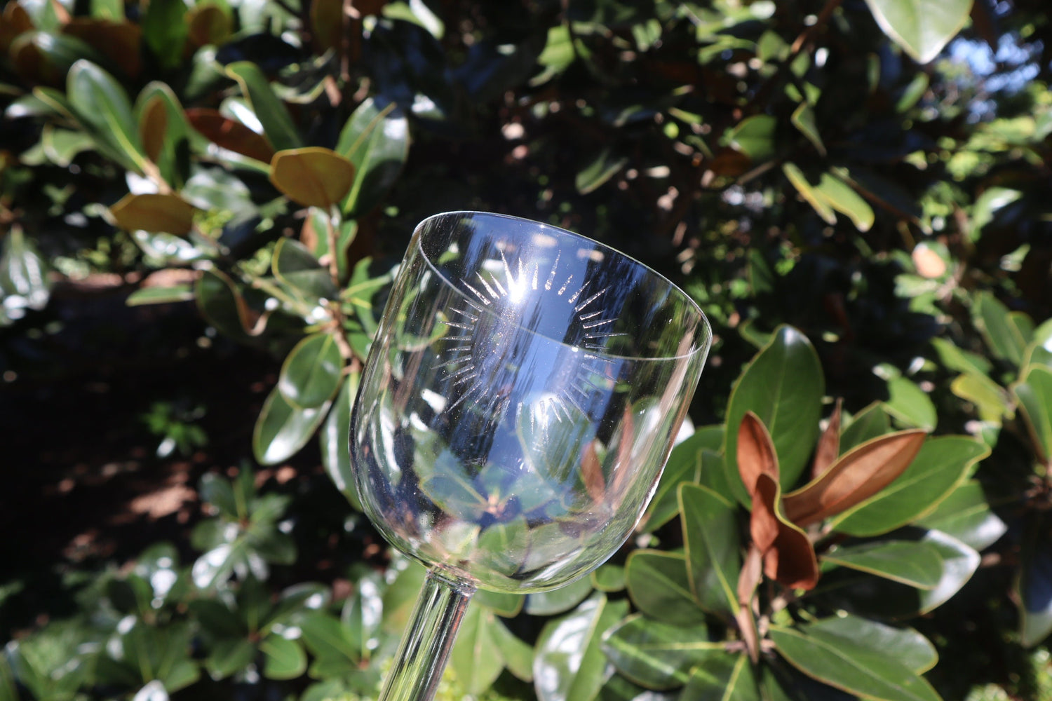 528 Hz Clear Handle Bowl - Premium Singing Bowl for Sound Vibration, 4.25" Solfeggio 528 Hz, Bio-field