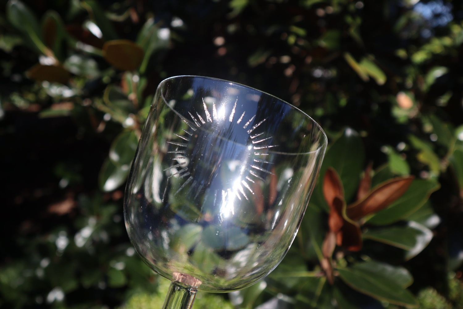 528 Hz Clear Handle Bowl - Premium Singing Bowl for Sound Vibration, 4.25" Solfeggio 528 Hz, Bio-field