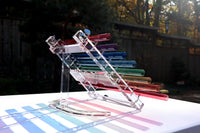 432 Hz Crystal Harp - 5th Octave Perfect Pitch - Notes CDEFGABC - Mallets, Strikers, Case - Bio-field, Sound Vibration