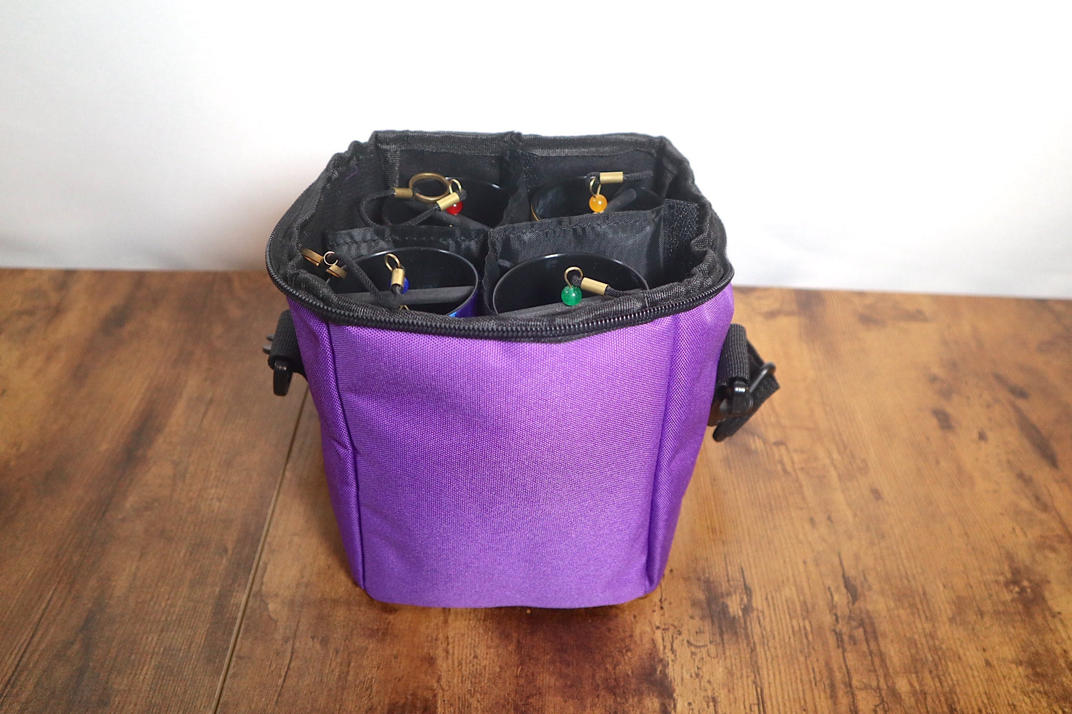 Melody Chimes with Protective Carry Case - 4pc Color Chimes Set with Case - Accessory, Windbell Chimes, Sound Vibration