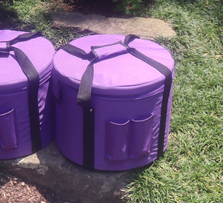 Myriad Melodies' Light Pink Partial Set Perfect Pitch (5 Cents) 432 Hz - 3pc or 4pc - 1 Case, 1 Mallet, 1 Suede Striker