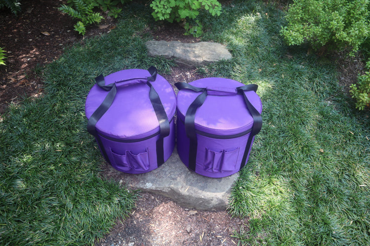 Myriad Melodies' Perfect Pitch (5 Cents) - 432Hz 3pc or 4pc Partial Set - 6-12 Chakra Light Singing Bowls - Case, Mallet, Suede Striker,