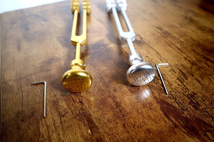 Myriad Melodies' Round Attenuator Attachment for Tuning Forks - Massage, Acupressure, Sound Vibration
