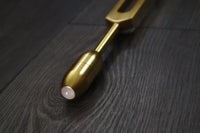93.96hz Schumann with Attenuator Extender - Custom 10mm Crystal Attenuator Handle - Hematite, Black Onyx, Rose Quartz