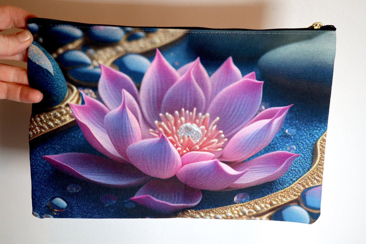 Jewel In The Lotus Carry Pouch - Accessories, Travel, Transportation