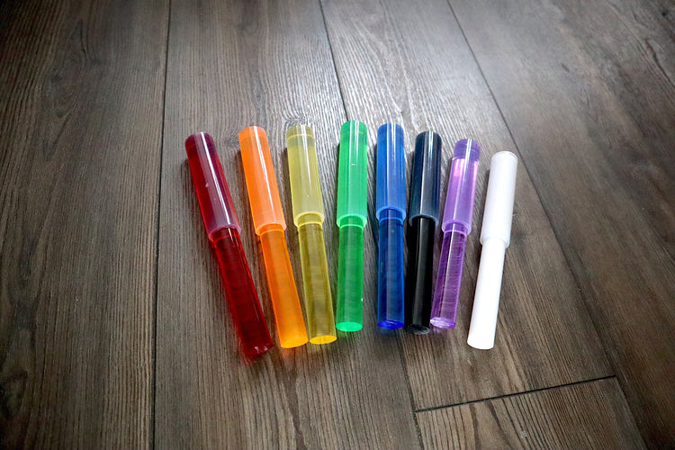 Colorful Acrylic Strikers - Select a Color to Match With Your Singing Bowls! Accessories to Use With Crystal Singing Bowls