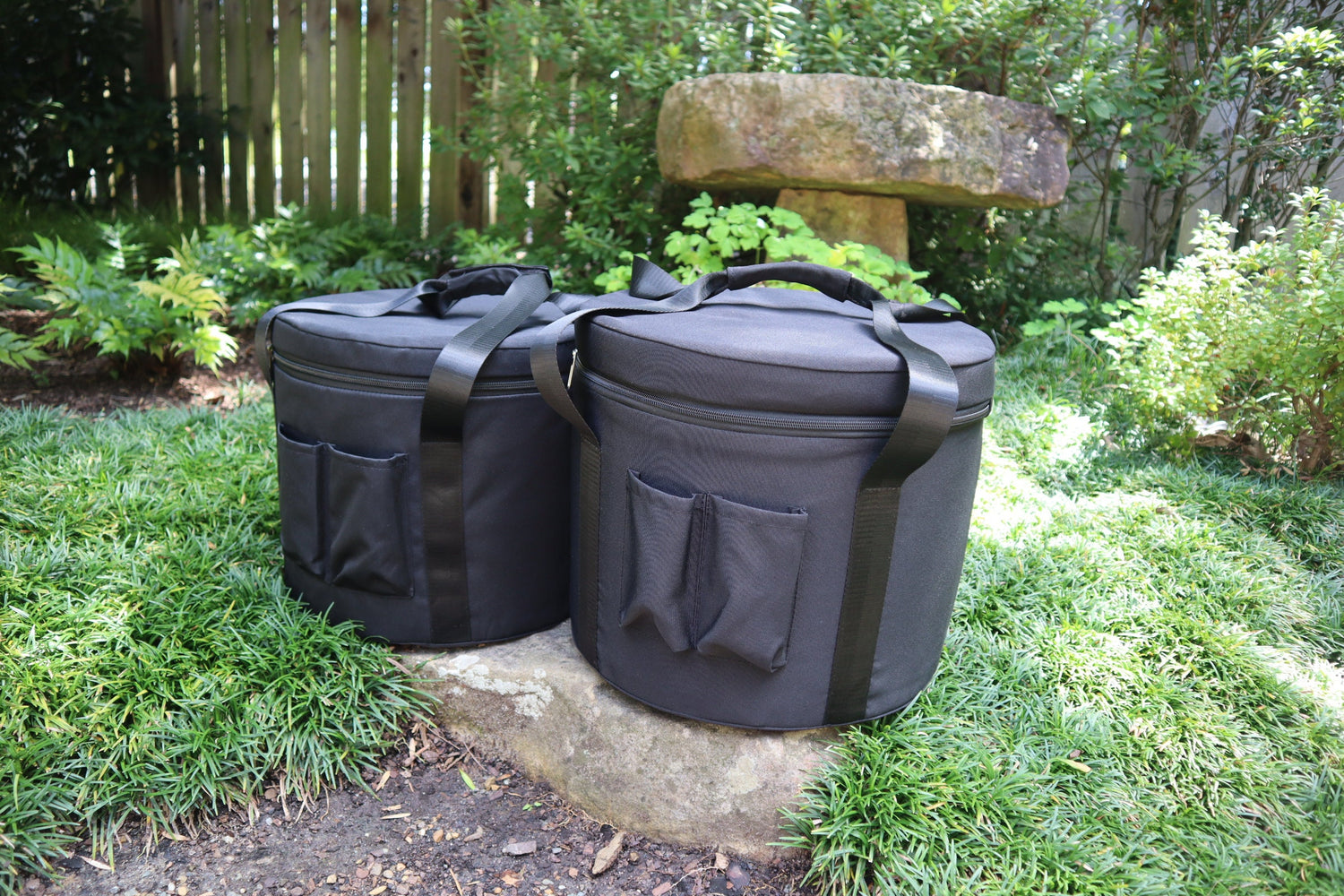 Myriad Melodies' Perfect Pitch (5 Cents) 432 Hz 6-12 Gravity Bowl Set - 2 Black Cases, Cushions, O-Rings, 2 Mallets 2 Strikers