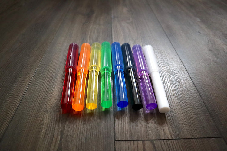 Colorful Acrylic Strikers - Select a Color to Match With Your Singing Bowls! Accessories to Use With Crystal Singing Bowls