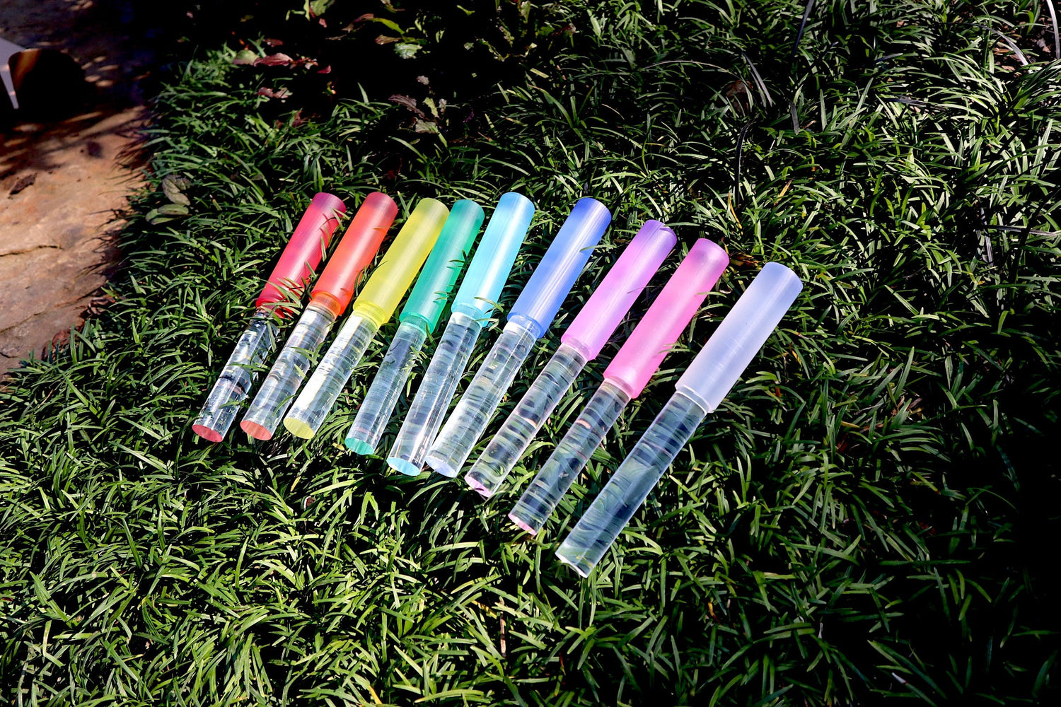 Pastel Acrylic Striker - Lights up for Sound Baths and Performances - Select a Color to Match Your Singing Bowl!