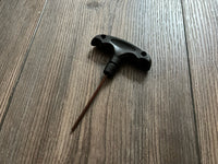 Allen Wrench with Handle and Microfiber Towel - Accessory for Tuning Fork Attenuators