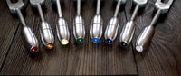 9pc Unweighted Set Of All 9 Solfeggio Frequencies - Silver, Bio-field, Sound Vibration