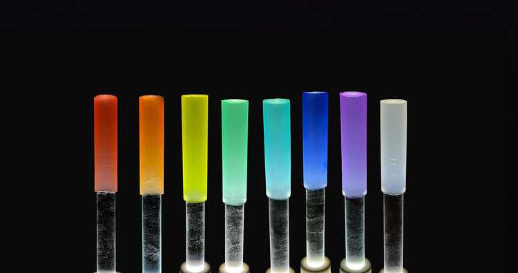 Pastel Acrylic Striker - Lights up for Sound Baths and Performances - Select a Color to Match Your Singing Bowl!