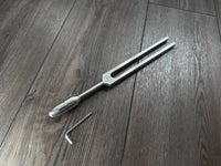 174 Hz Solfeggio Unweighted Tuning Fork For Vibration - Attenuator Extender - Massage, Acupressure, Sound Vibration