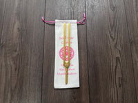 174 Hz Solfeggio Unweighted Tuning Fork For Vibration - Attenuator Extender - Massage, Acupressure, Sound Vibration