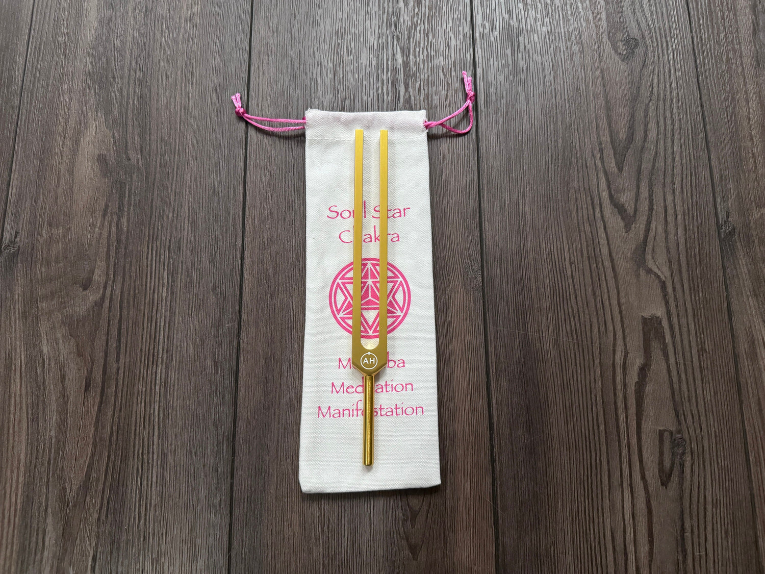 174 Hz Solfeggio Unweighted Tuning Fork For Vibration - Attenuator Extender - Massage, Acupressure, Sound Vibration