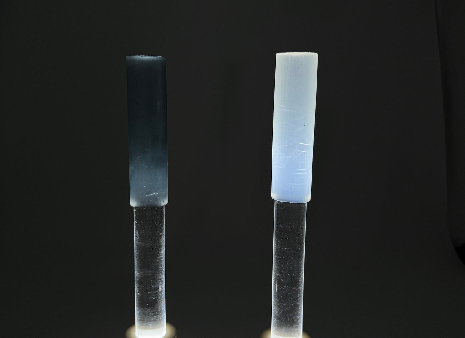 Pastel Acrylic Striker - Lights up for Sound Baths and Performances - Select a Color to Match Your Singing Bowl!