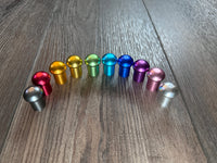 Myriad Melodies' 10pc Attenuator Multicolor Bead Attachment Set for Tuning Forks - Massage, Acupressure, Sound Vibration