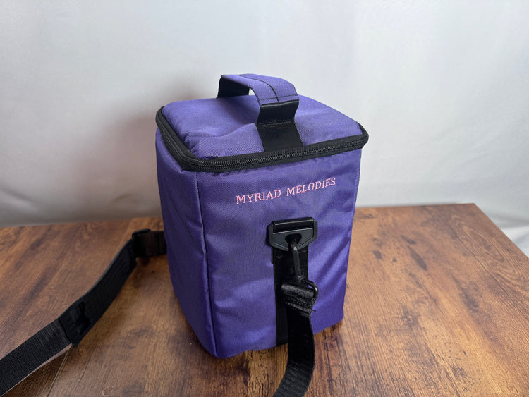 Myriad Melodies' Padded Case for Chimes - Premium Padded Case - Padded Walls for Protection - One Size Fits All - Wind Chimes